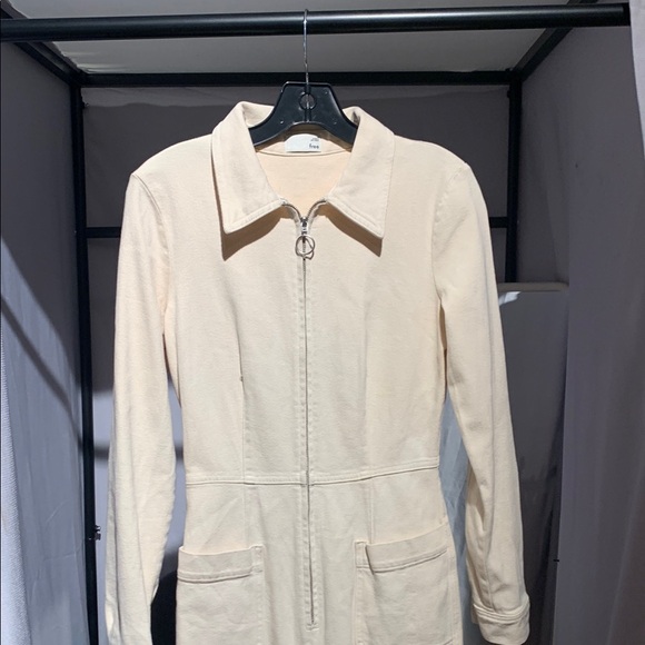 Wilfred Cream Jumpsuit - Picture 1 of 4